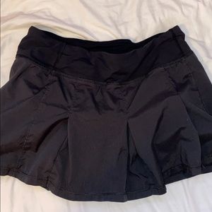 Black Lululemon Skirt